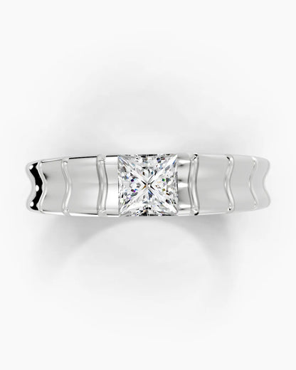 Starlit Ridge Men Ring