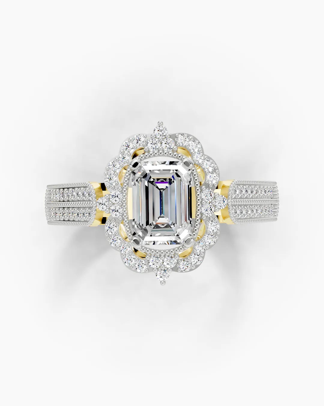 Emerald Beam Women Ring