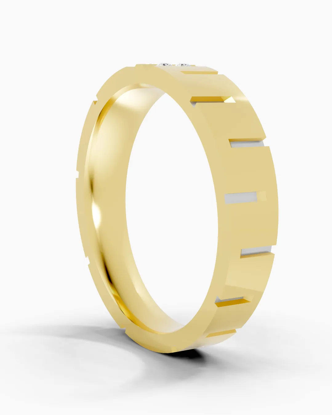 Quad Gleam Men Ring