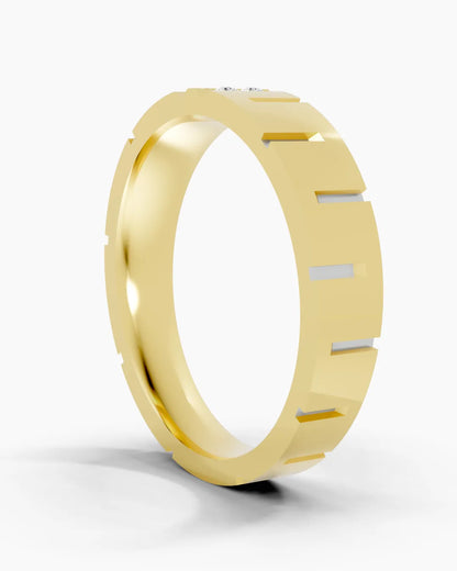 Quad Gleam Men Ring