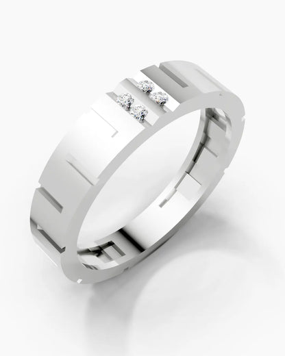 Lunar Quad Men Ring