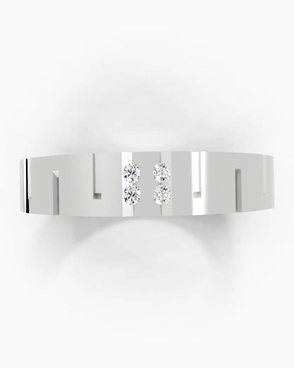 Lunar Quad Men Ring