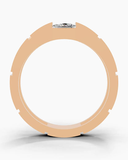Silver Gleam Men Ring