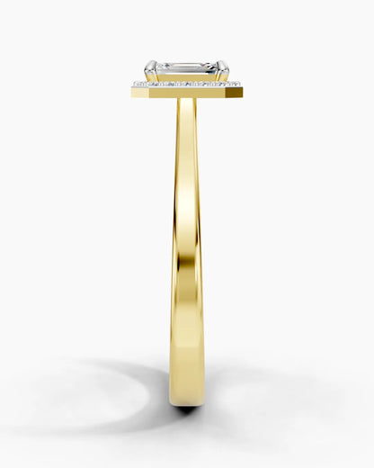 Titan Emerald Women Ring