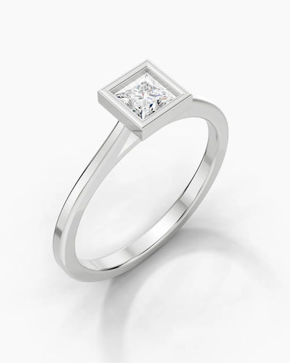 Crest Cube Women Ring