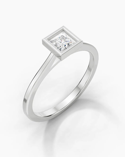 Crest Cube Women Ring