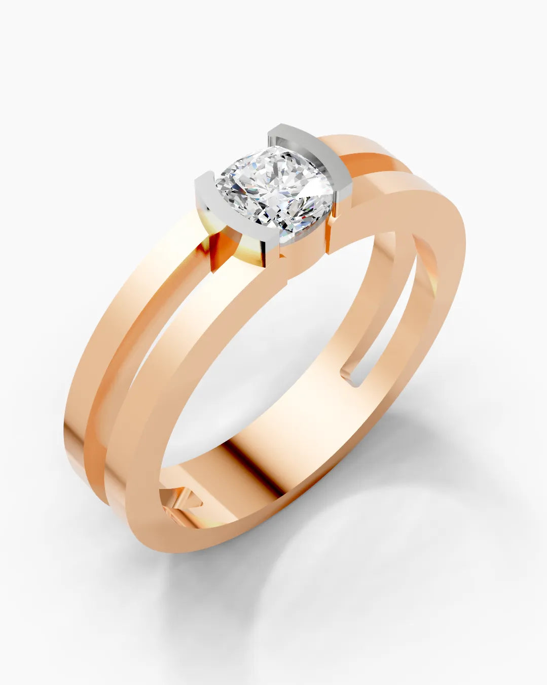 Cushion Horizon Men Ring