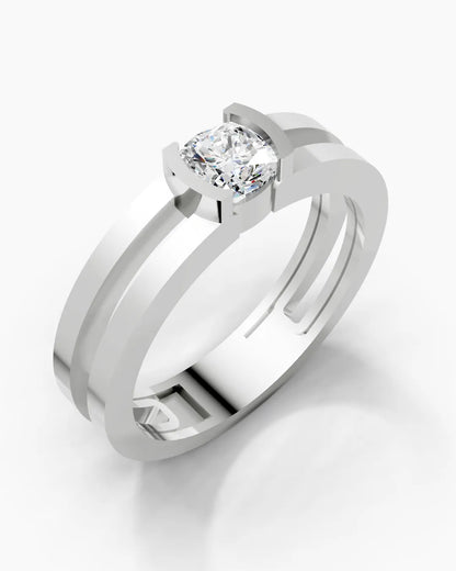 Cushion Axis Men Ring