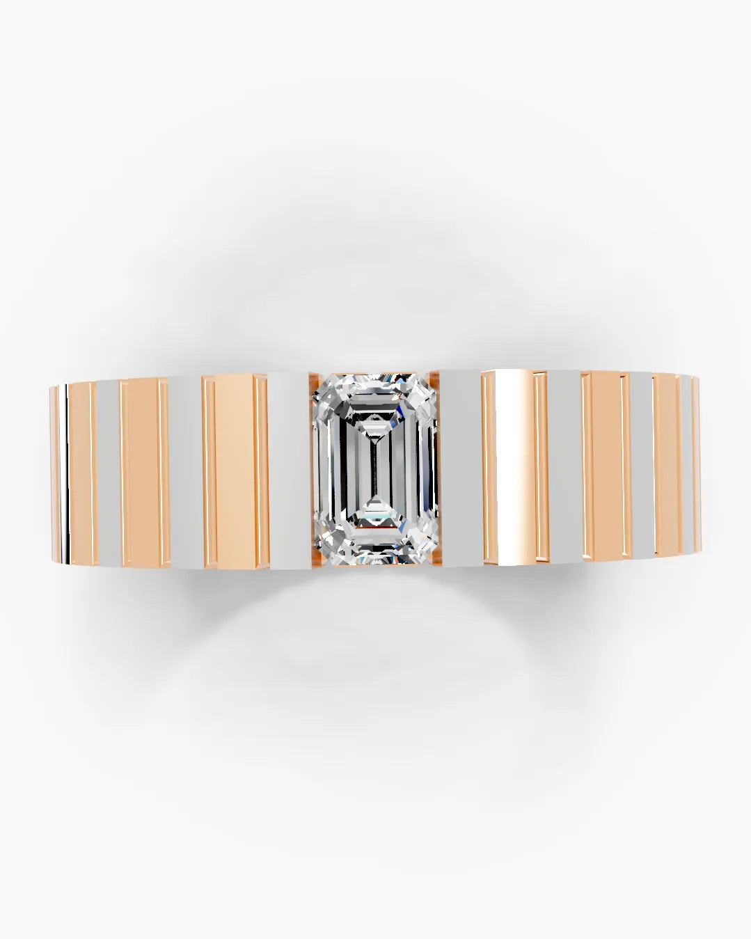 Emerald Apex Men Ring