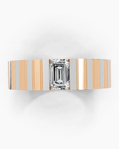 Emerald Apex Men Ring