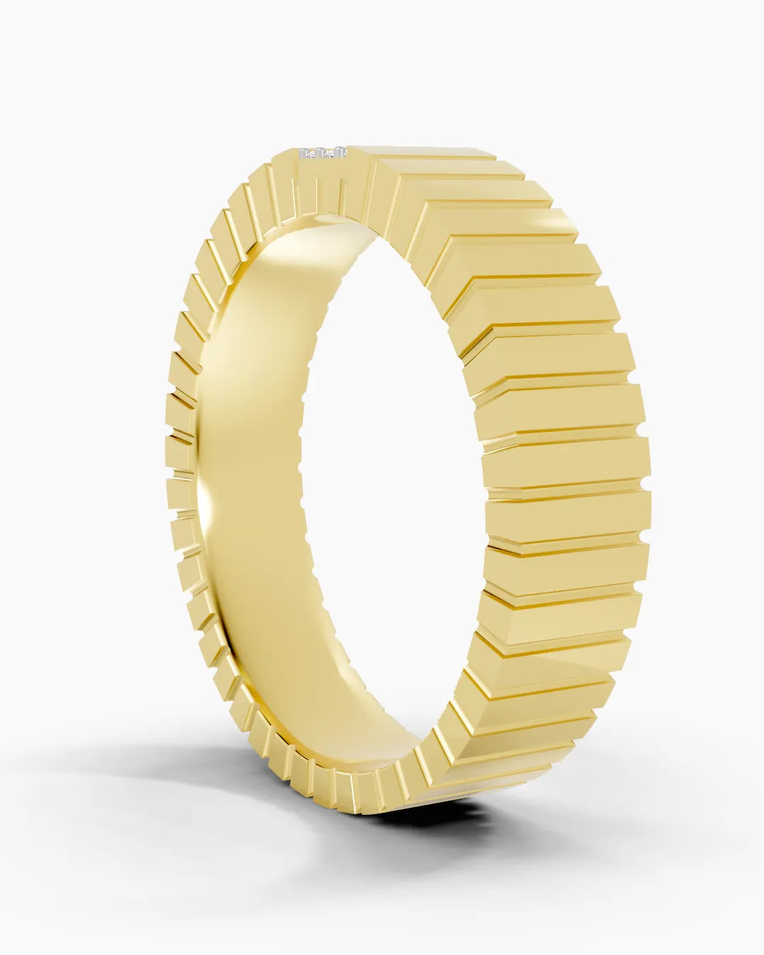 Baguette Matrix Men Ring