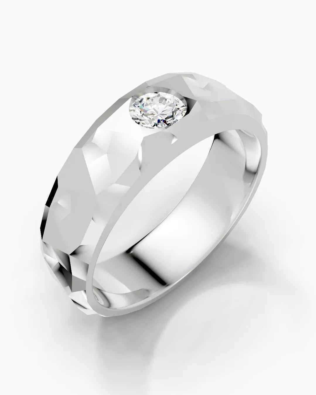 Obsidian Men Ring