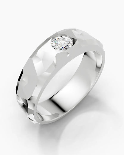 Obsidian Men Ring