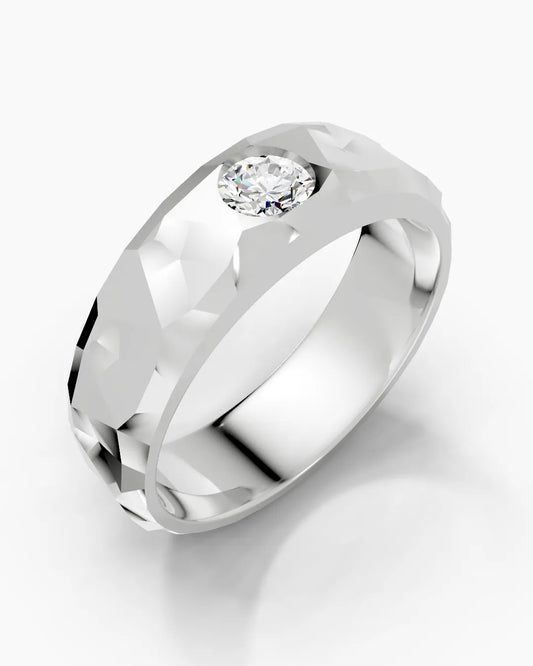 Obsidian Men Ring