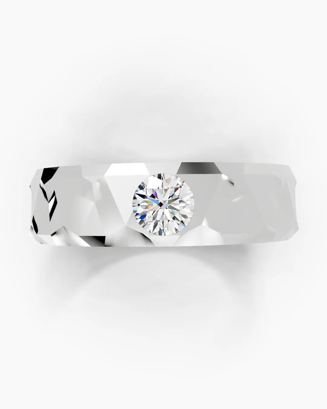Obsidian Men Ring