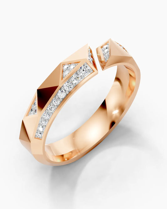 Gleam Fold Women Ring