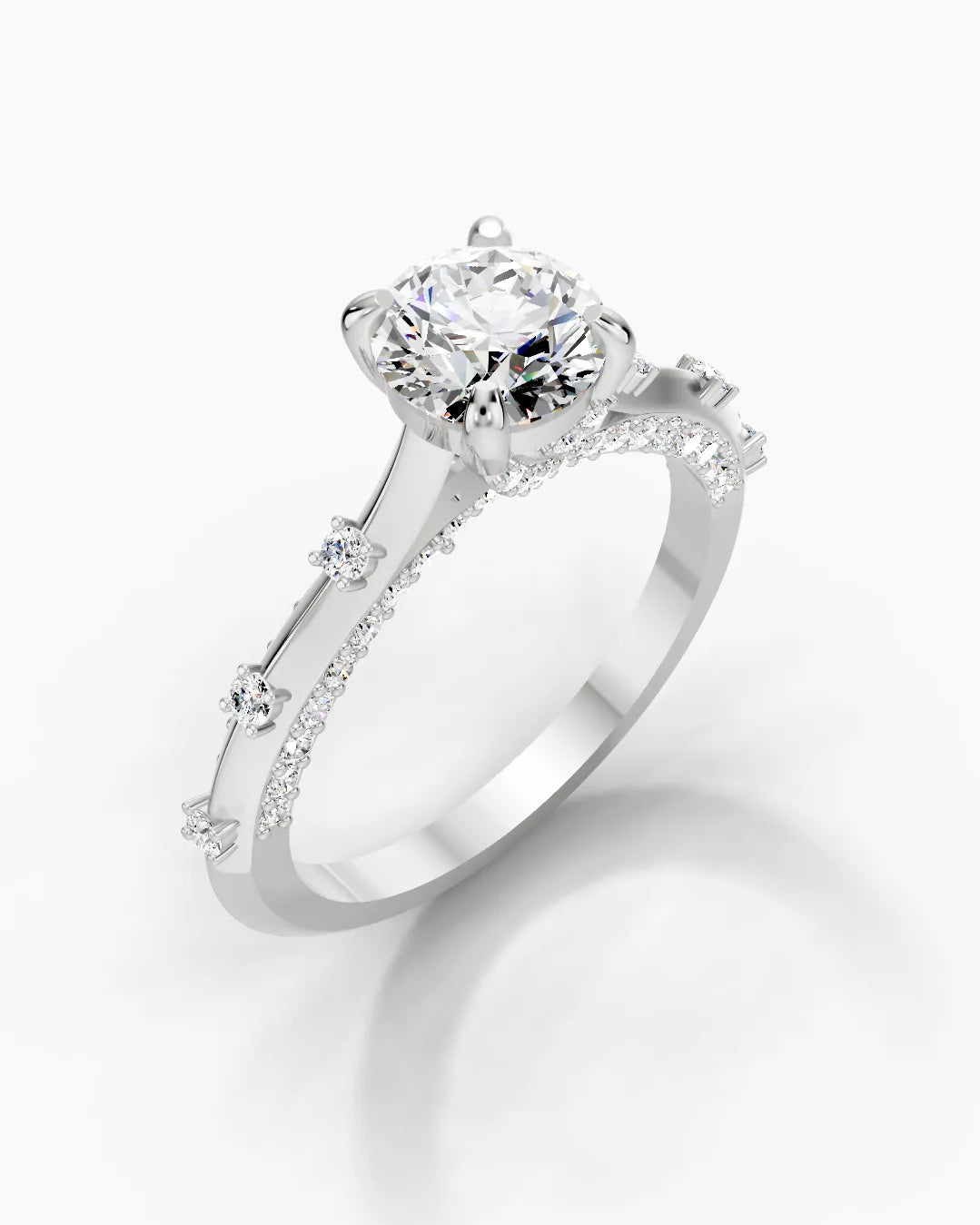 Gleaming Crest Women Ring