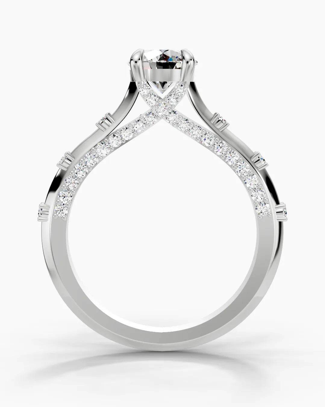 Gleaming Crest Women Ring