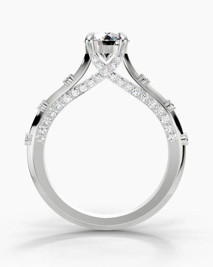 Gleaming Crest Women Ring