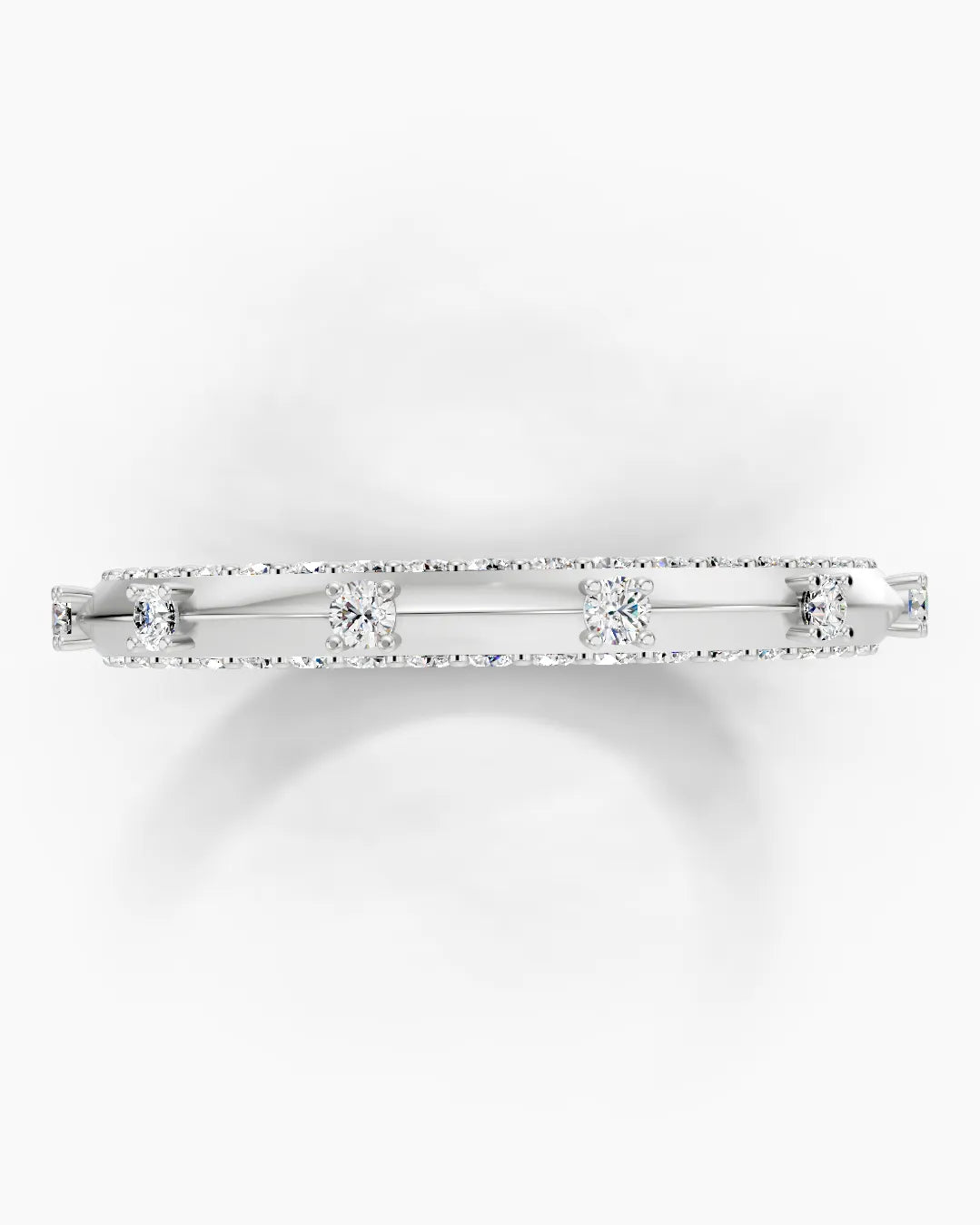 Crystal Ribbon Women Ring