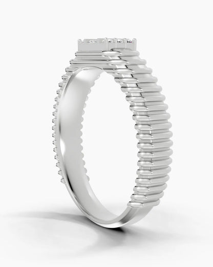 Baguette Horizon Men Ring