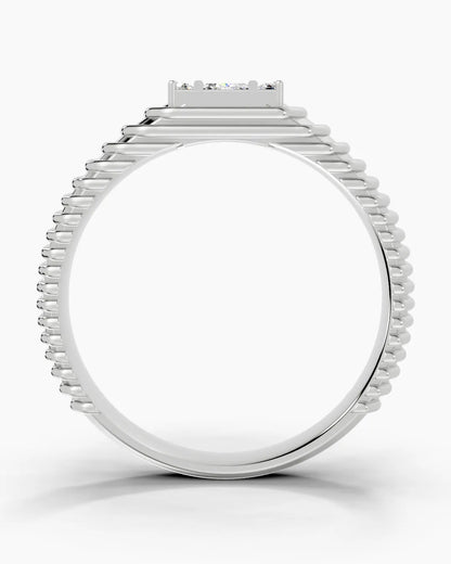 Baguette Horizon Men Ring