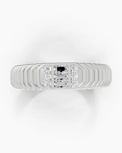 Baguette Horizon Men Ring