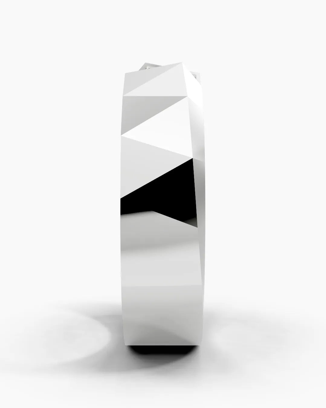 Split Gleam Men Ring