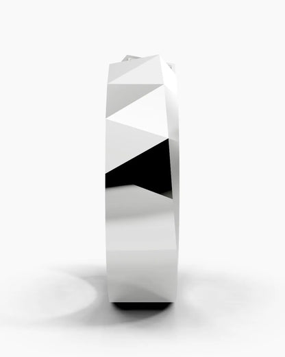 Split Gleam Men Ring