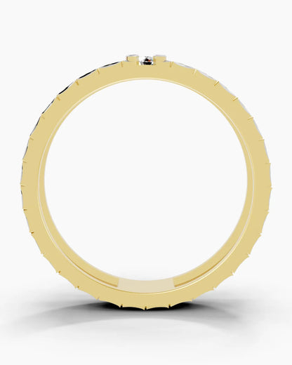 Obsidian Scale Men Ring