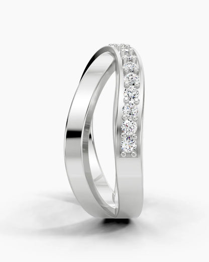 Cross Path Women Ring