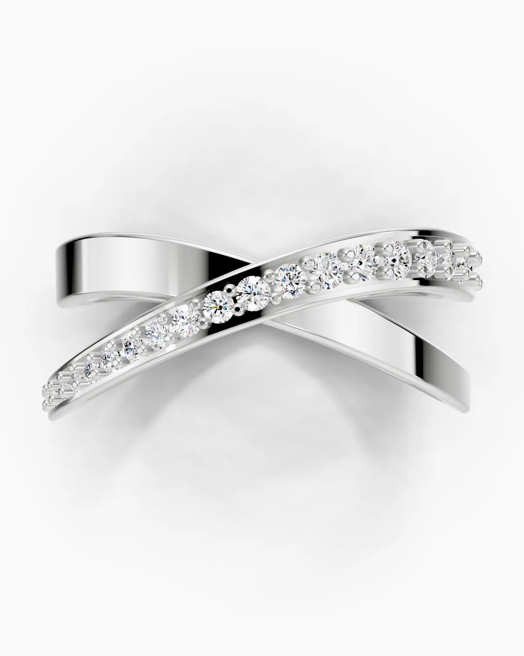 Cross Path Women Ring