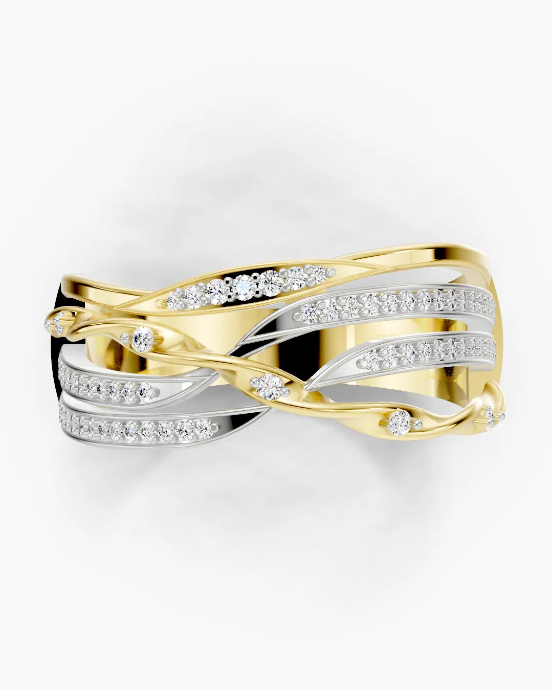 Blush Crossover Women Ring