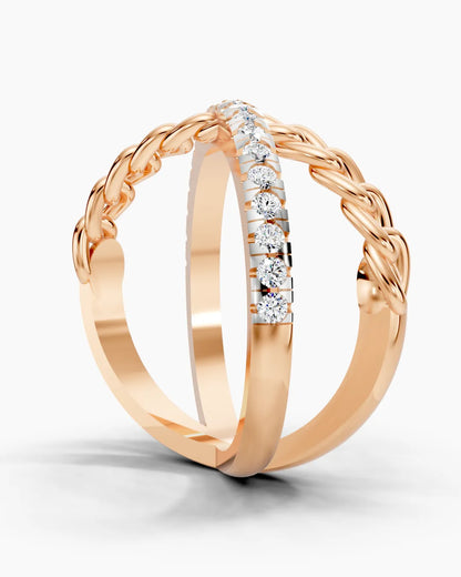Woven Light Women Ring