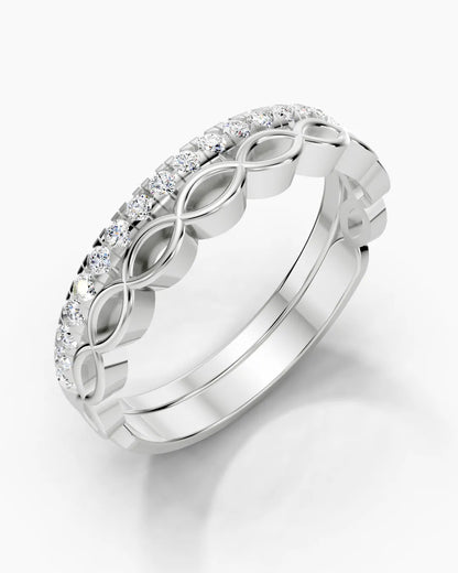Entwine Diamond Women Ring