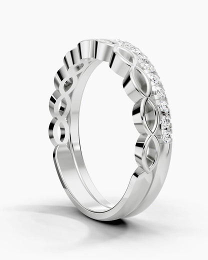 Entwine Diamond Women Ring