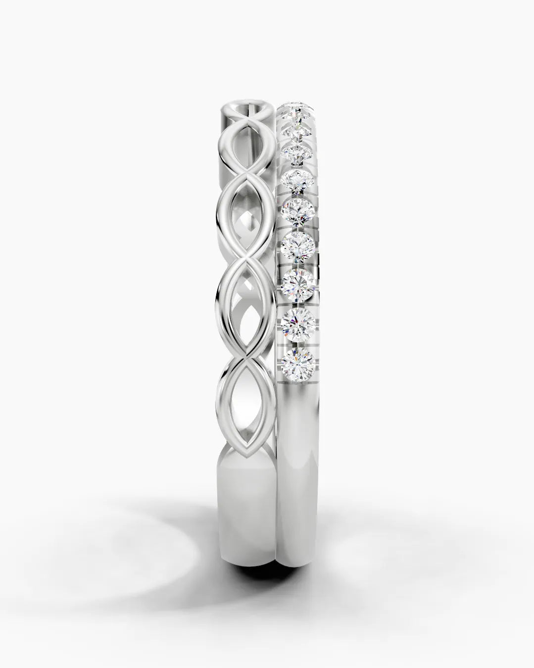 Entwine Diamond Women Ring