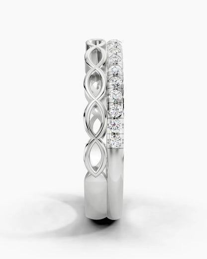 Entwine Diamond Women Ring