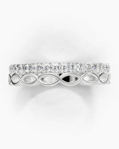 Entwine Diamond Women Ring