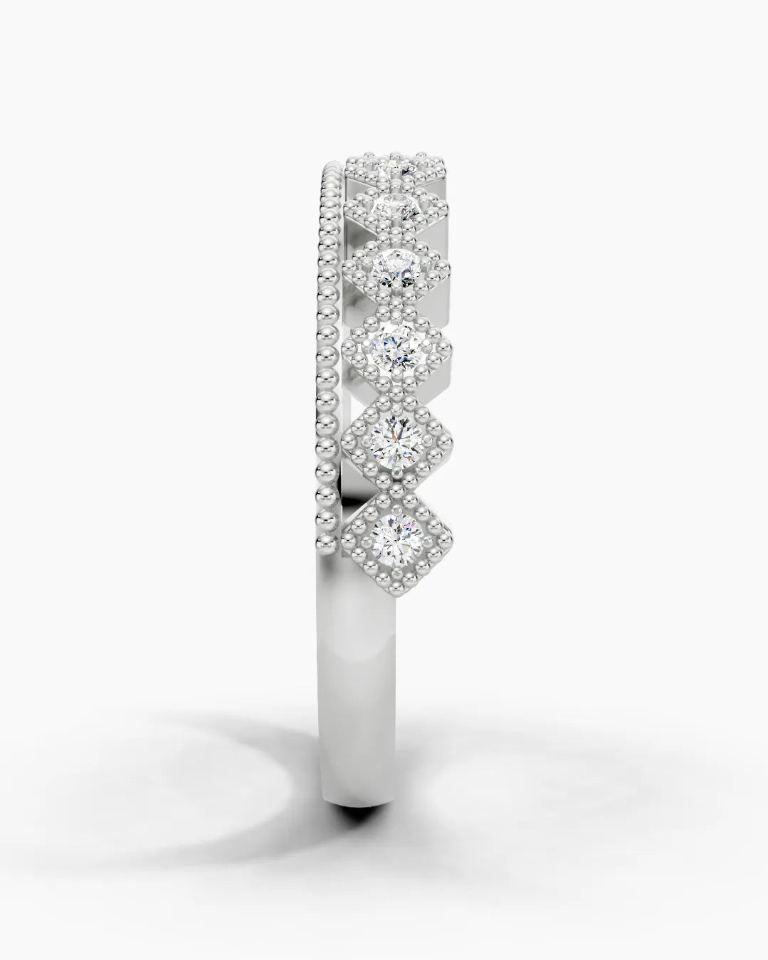 Linked Spark Women Ring