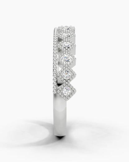 Linked Spark Women Ring