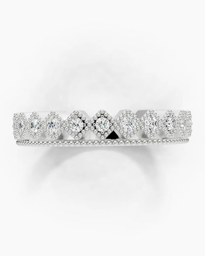 Linked Spark Women Ring
