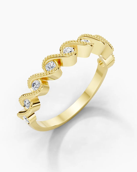 Flow Twist Women Ring