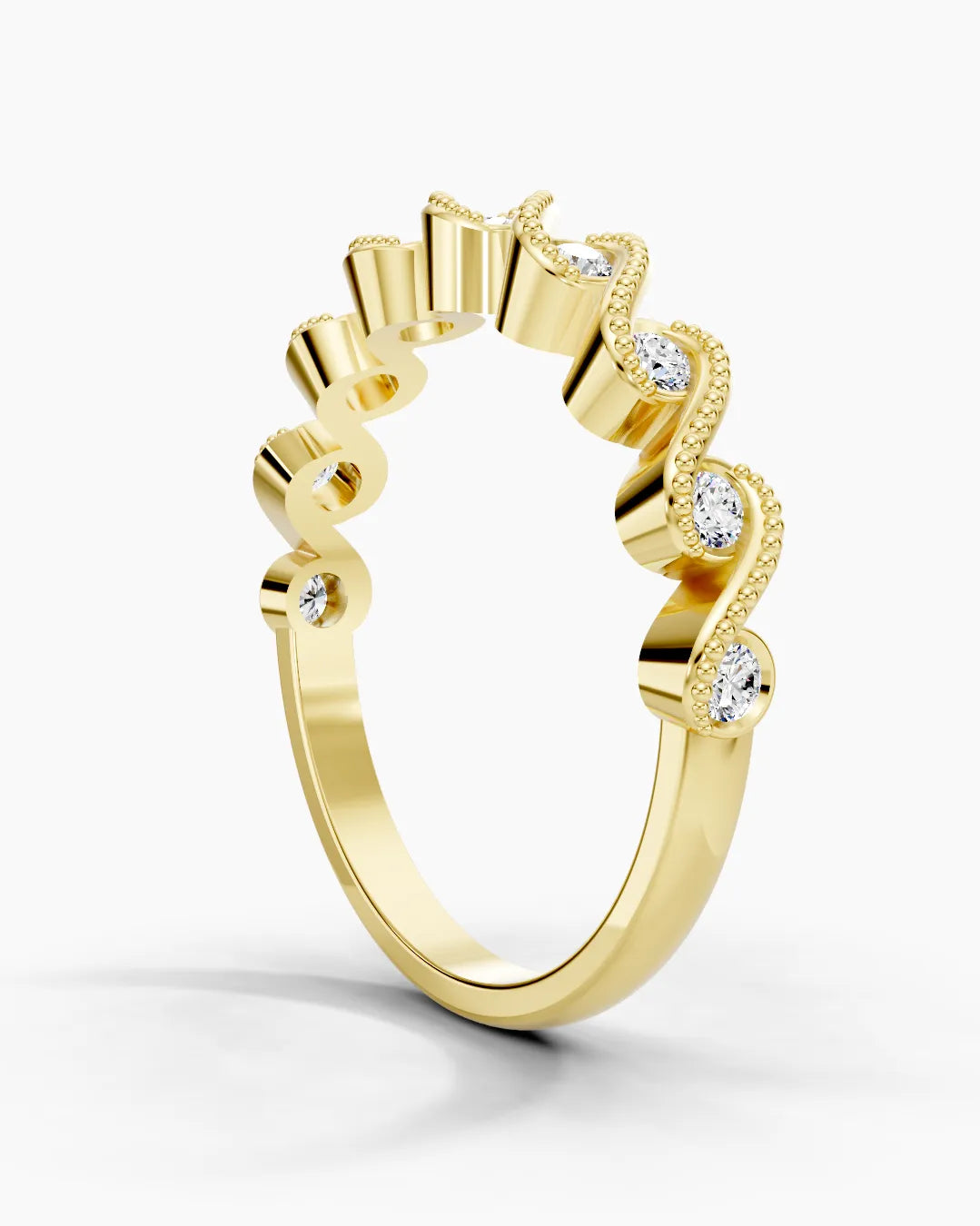 Flow Twist Women Ring
