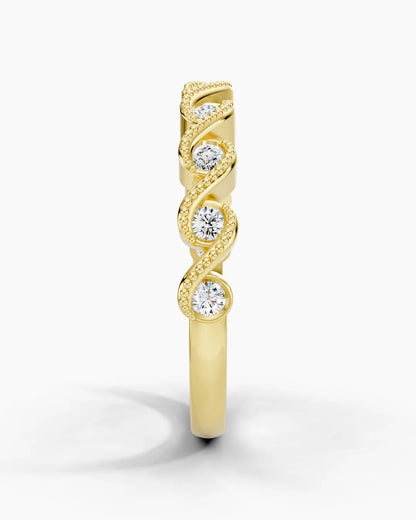 Flow Twist Women Ring