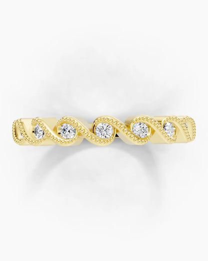Flow Twist Women Ring