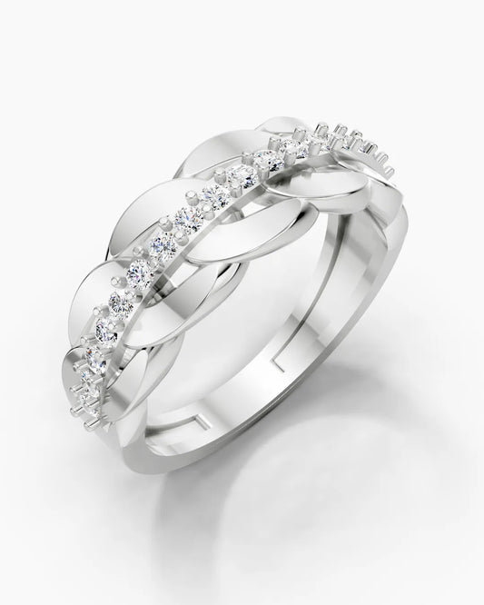 Lustre Twist Women Ring