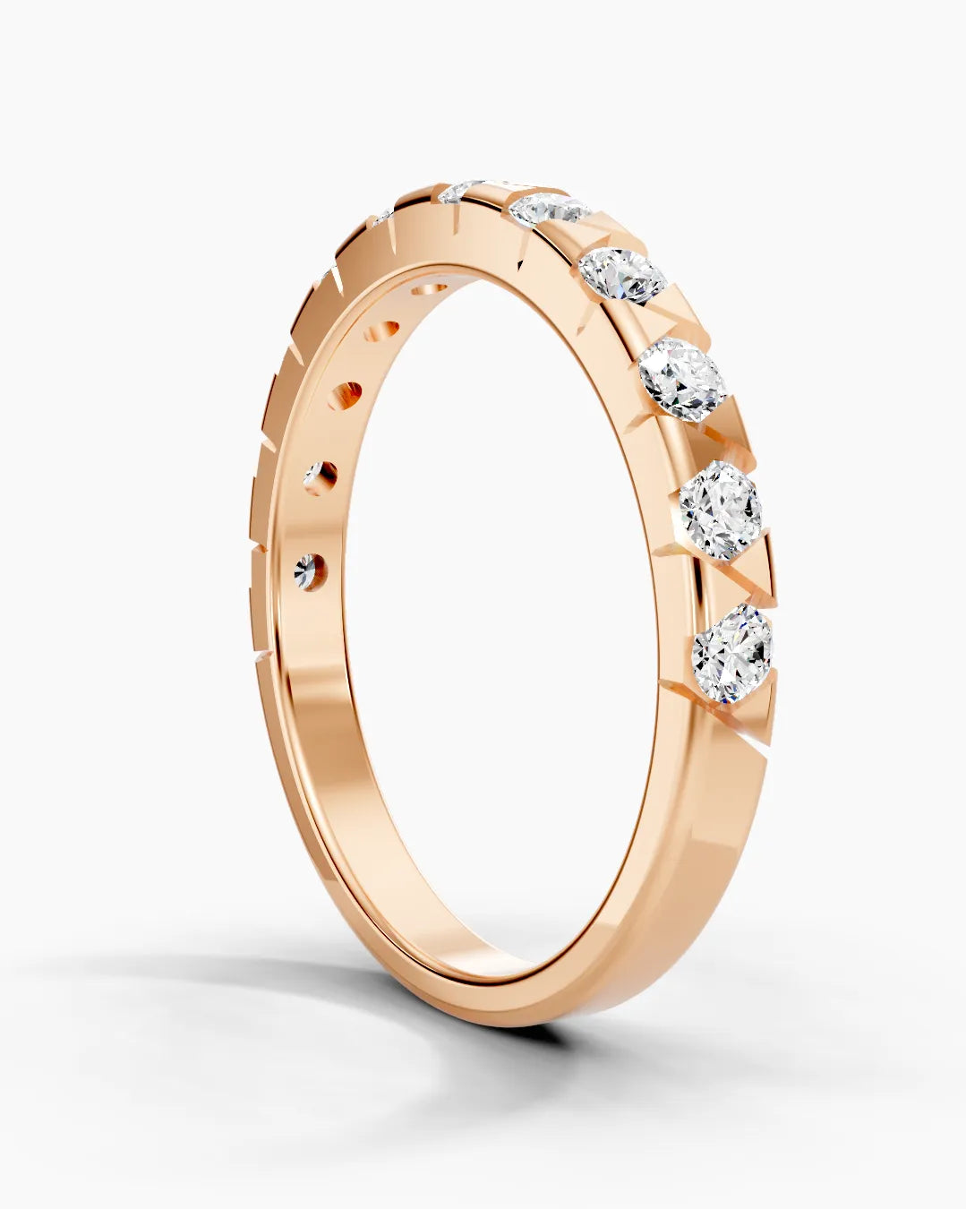 Lined Brilliance Women Ring