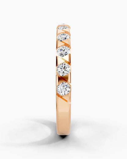 Lined Brilliance Women Ring
