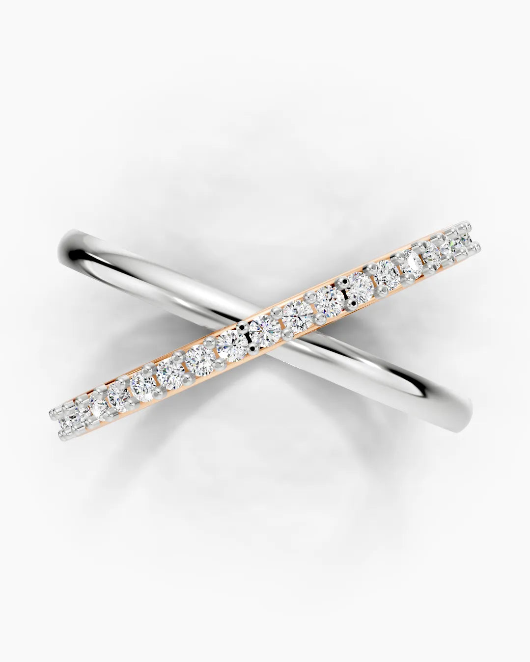 Round Cross Women Ring